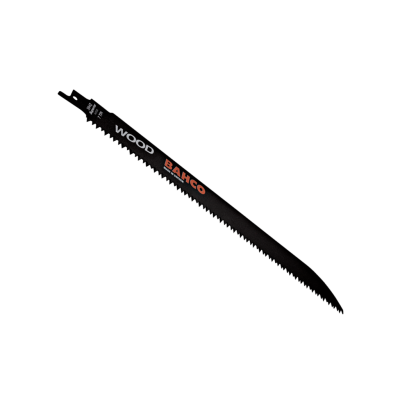 BAHCO รุ่น 3942-300-7-HSL-5P ใบเลื่อยชักตัดไม้ RECIP HCS 300MM XT7 HSL 5P ใบ 12 นิ้ว 7 ฟัน