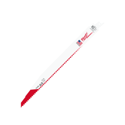 Milwaukee รุ่น 48-00-5027 ใบเลื่อยซอว์ซอลตัดไม้ 12" AX  5 TPI (5 ใบ)