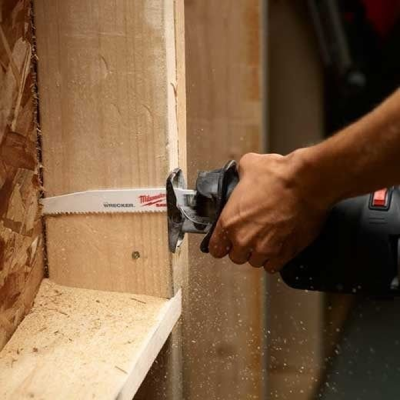 Milwaukee รุ่น 48-00-5706 ใบเลื่อยซอว์ซอลตัดอเนกประสงค์ 9" WRECKER  8 TPI (5 ใบ)