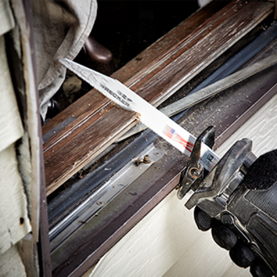 Milwaukee รุ่น 48-00-5711 ใบเลื่อยซอว์ซอลตัดอเนกประสงค์ 12" WRECKER  8 TPI (5 ใบ)