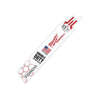 Milwaukee รุ่น 48-00-5784 ใบเลื่อยซอว์ซอลตัดเหล็ก 6" TORCH  18 TPI (5ใบ)