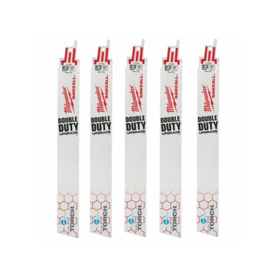 Milwaukee รุ่น 48-00-5788 ใบเลื่อยซอว์ซอลตัดเหล็ก 9" TORCH 18 TPI (5ใบ)