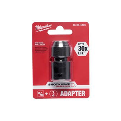 Milwaukee รุ่น 48-03-4405 อะแดปเตอร์แปลงบล็อก 3/8" เป็น 1/4" Hex