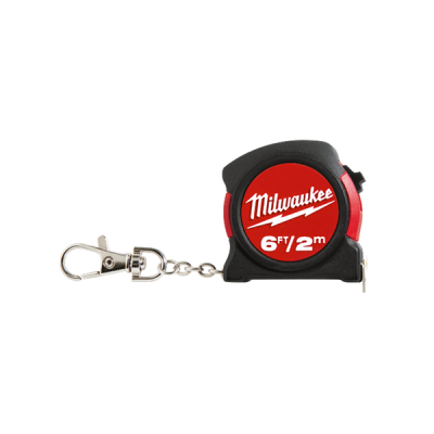 Milwaukee รุ่น 48-22-1706F ตลับเมตรพวงกุญแจ 2 เมตร/6 ฟุต