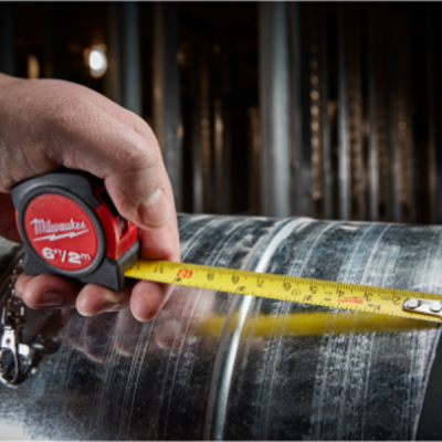 Milwaukee รุ่น 48-22-1706F ตลับเมตรพวงกุญแจ 2 เมตร/6 ฟุต