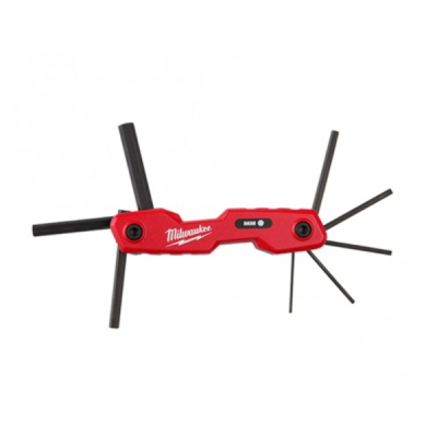 Milwaukee รุ่น 48-22-2182 ประแจหกเหลี่ยมแบบพับเก็บ 8 ชิ้น