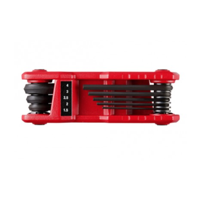 Milwaukee รุ่น 48-22-2182 ประแจหกเหลี่ยมแบบพับเก็บ 8 ชิ้น