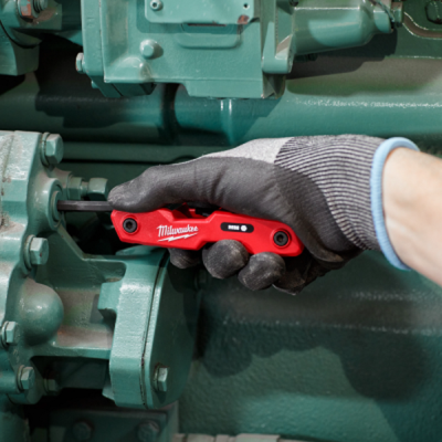 Milwaukee รุ่น 48-22-2182 ประแจหกเหลี่ยมแบบพับเก็บ 8 ชิ้น