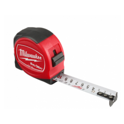 Milwaukee รุ่น 48-22-7826 ตลับเมตรรุ่น RED 8 เมตร/26 ฟุต
