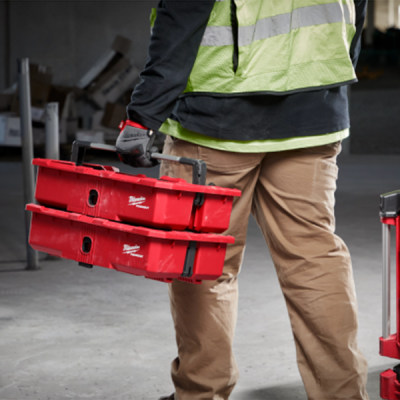 Milwaukee รุ่น 48-22-8045 ถาดเครื่องมือพร้อมหูหิ้ว PACKOUT™ Tool Caddy