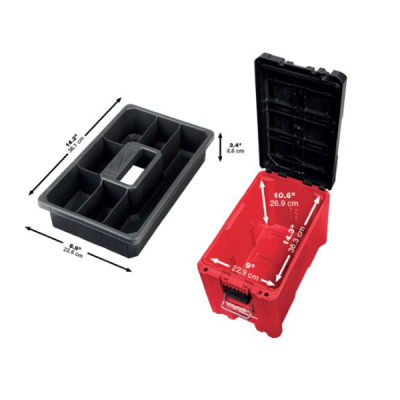 Milwaukee รุ่น 48-22-8422 กล่องเครื่องมือคอมแพ็ค PACKOUT
