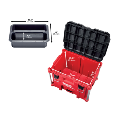 Milwaukee รุ่น 48-22-8429 กล่องเครื่องมือ PACKOUT™ ขนาด XL