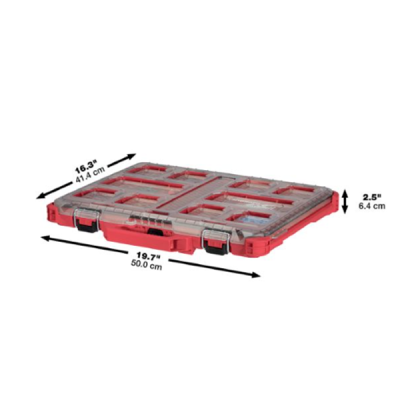 Milwaukee รุ่น 48-22-8431 กล่องอุปกรณ์ช่าง PACKOUT Low Profile Organizer