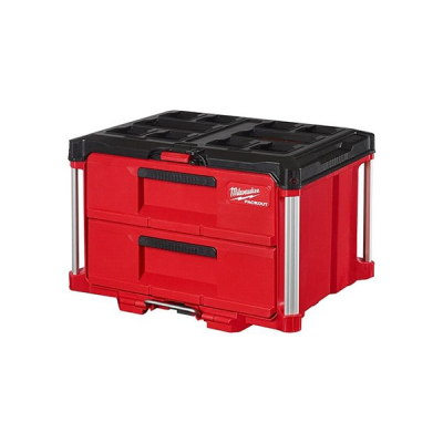 Milwaukee รุ่น 48-22-8442 กล่องเครื่องมือ PACKOUT 2 ลิ้นชัก