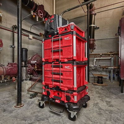 Milwaukee รุ่น 48-22-8442 กล่องเครื่องมือ PACKOUT 2 ลิ้นชัก