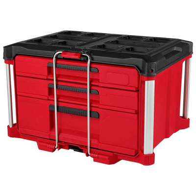 Milwaukee รุ่น 48-22-8447 PACKOUT™ กล่องเครื่องมือ 3 ลิ้นชัก Multi Depth