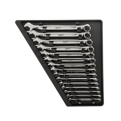 Milwaukee รุ่น 48-22-9515 ชุดประแจแหวนข้าง ปากตาย 15 ชิ้น