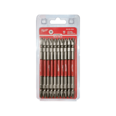 Milwaukee รุ่น 48-32-4364D ดอกไขควง PH2-110 มม. Double Ended  (10 ดอก)
