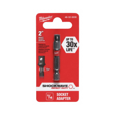 Milwaukee รุ่น 48-32-5030 อะแดปเตอร์หัวบล็อก 1/4"  แกนหกเหลี่ยม