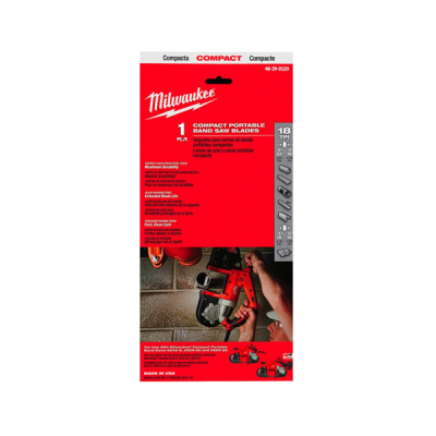 Milwaukee รุ่น 48-39-0520 ใบเลื่อยสายพาน 44-7/8"  18TPI (1 ใบ)