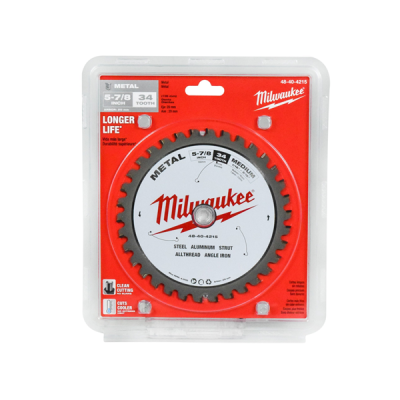 Milwaukee รุ่น 48-40-4215 ใบเลื่อยวงเดือนตัดเหล็ก 5 7/8" (149 มม.) 34 ฟัน