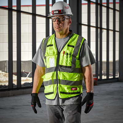 Milwaukee รุ่น 48-73-5081P เสื้อเซฟตี้สะท้อนแสง-สีเหลือง