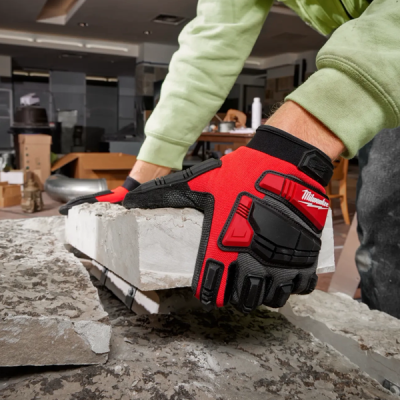 Milwaukee รุ่น 48-73-8551 ถุงมือกันกระแทก Impact Wrecking Work Gloves – M
