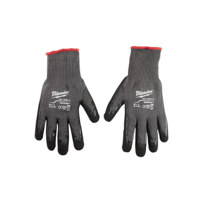 Milwaukee รุ่น 48-73-8651 ถุงมือกันบาด Cut 5 Dipped Gloves - M