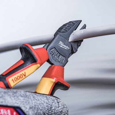 Milwaukee รุ่น 4932464567 คีมตัดปากเฉียง หุ้มฉนวนกันไฟฟ้า VDE