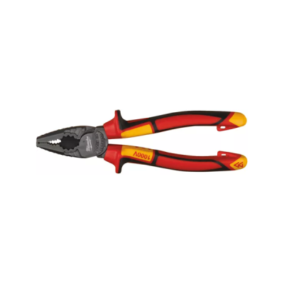 Milwaukee รุ่น 4932464572 คีมปากตรง หุ้มฉนวนกันไฟฟ้า VDE