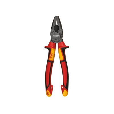 Milwaukee รุ่น 4932464572 คีมปากตรง หุ้มฉนวนกันไฟฟ้า VDE