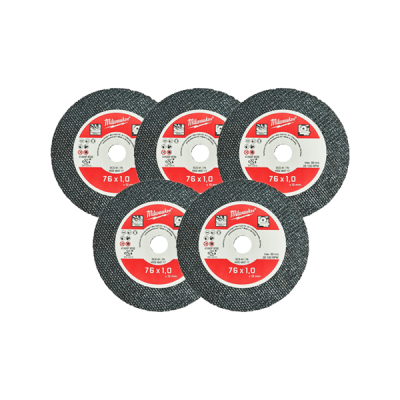 Milwaukee รุ่น 4932464717 ใบตัดเหล็ก 3" (แพ็ค 5ใบ)