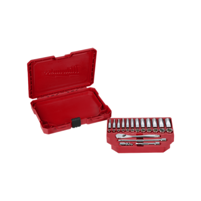 Milwaukee รุ่น 4932464943 ชุดประแจบล็อก 1/4" 28 ชิ้น