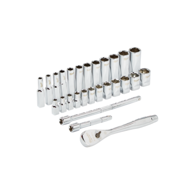 Milwaukee รุ่น 4932464943 ชุดประแจบล็อก 1/4" 28 ชิ้น