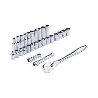 Milwaukee รุ่น 4932471864 ชุดประแจบล็อก 1/2" 28 ชิ้น