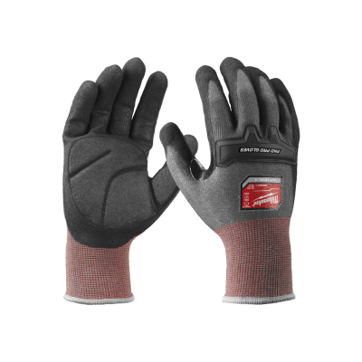 Milwaukee ถุงมือ Pad Pro Cut D - M/L รุ่น 4932498502 - รุ่น 4932498503