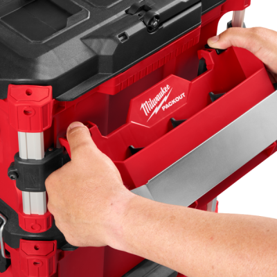 Milwaukee รุ่น 493249 8644 PACKOUT™ ถาดเครื่องมือช่างสำหรับยึดกล่องเครื่องมือ