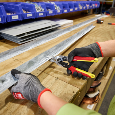 Milwaukee รุ่น 4932499018 กรรไกรตัดแผ่นโลหะ ตัดตรง