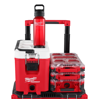 Milwaukee รุ่น 493249 8637 PACKOUT™ กระบอกน้ำพลาสติกขนาด 1005 ml.