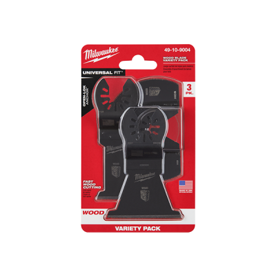 Milwaukee รุ่น 49-10-9004 ชุดใบตัดไม้มัลติทูล 3 ใบ