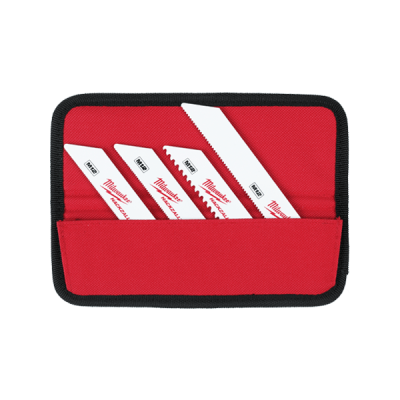 Milwaukee รุ่น 49-22-0220 ชุดใบเลื่อยแฮ็คซอลตัดไม้ ท่อโลหะบาง ท่อพีวีซี (10 ใบ)