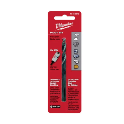 Milwaukee รุ่น 49-56-8010 ดอกเจาะนำ1/4" x 3 1/2" Thunderbolt HSS