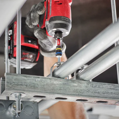 Milwaukee รุ่น 49-66-4544 ดอกไขควงหัวบล็อกแม่เหล็ก 5/16" - 3/8"  QUIK-CLEAR™ 2-in-1