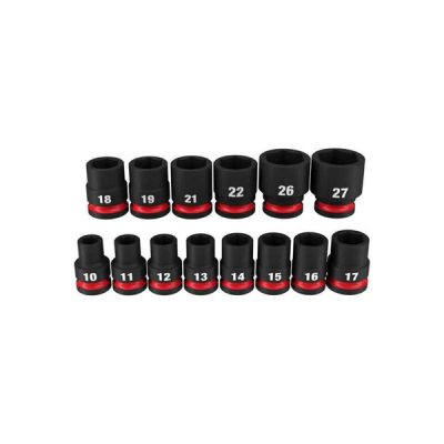 Milwaukee รุ่น 49-66-7013 ชุดลูกบล็อกกระแทก 1/2" (14 ชิ้น)