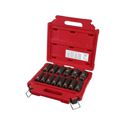 Milwaukee รุ่น 49-66-7014 ชุดลูกบล็อกกระแทกยาว 1/2" (14 ชิ้น)