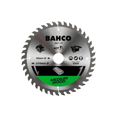 BAHCO รุ่น 8501-210-30-60XF ใบเลื่อยวงเดือนตัดไม้ CIRCULAR SAW BLADE 210MM