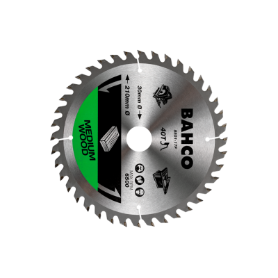 BAHCO รุ่น 8501-210-30-60XF ใบเลื่อยวงเดือนตัดไม้ CIRCULAR SAW BLADE 210MM
