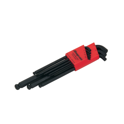 Snap-on รุ่น AWMBS9 ชุดประแจหกเหลี่ยมหัวบอล ตัวแอล ระบบมิลลิเมตร (9 ชิ้น)