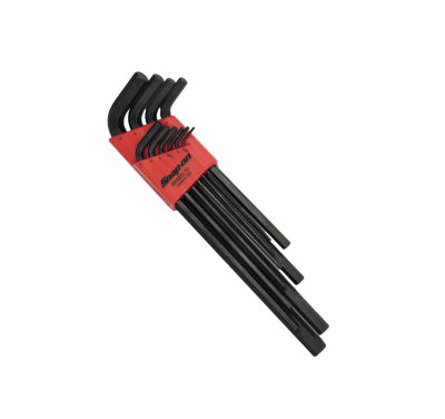 Snap-on รุ่น AWMXL10 ชุดประแจหกเหลี่ยมหัวบอล "ยาวพิเศษ" ระบบมิลลิเมตร (10 ชิ้น)
