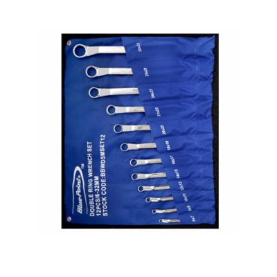 Blue-Point รุ่น BDOEMTSET12 ชุดประแจปากตาย 12 ชิ้น (12pc Double Open End Wrench Set)